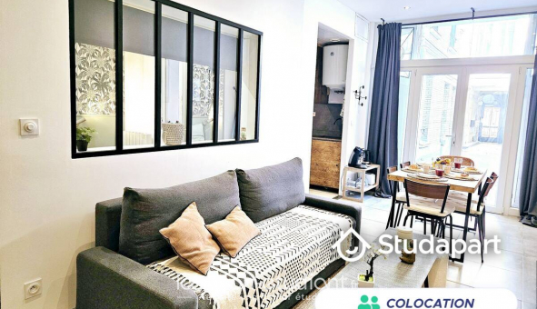 Colocation tudiante Chambre dans une colocation de 12m2