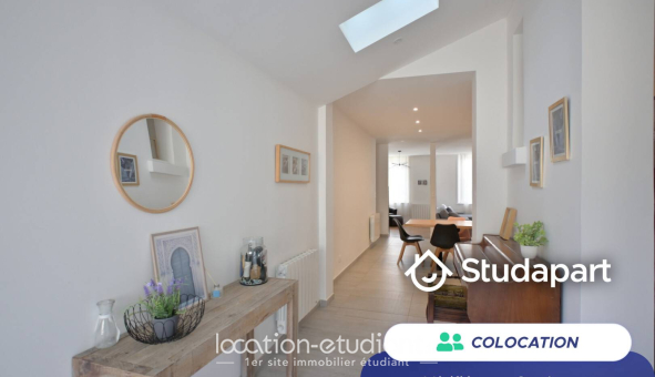 Colocation étudiante Studio &agrave; Reims (51100)