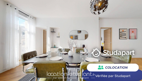 Colocation tudiante Studio à Reims (51100)