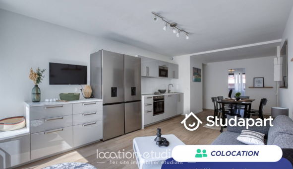 Colocation tudiante Chambre dans une colocation de 12m2