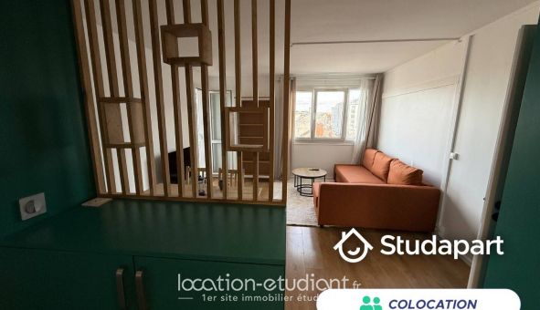 Colocation �tudiante Studio &agrave; Reims (51100)