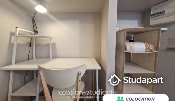 Colocation �tudiante Studio &agrave; Reims (51100)