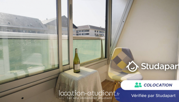 Colocation �tudiante Duplex &agrave; Reims (51100)