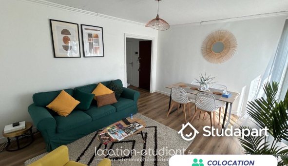 Colocation étudiante T4 &agrave; Reims (51100)