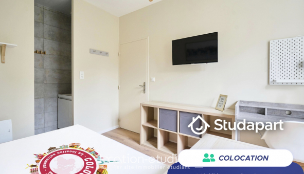 Colocation �tudiante T2 &agrave; Reims (51100)