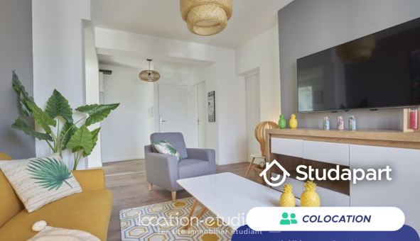 Colocation �tudiante Studio &agrave; Reims (51100)