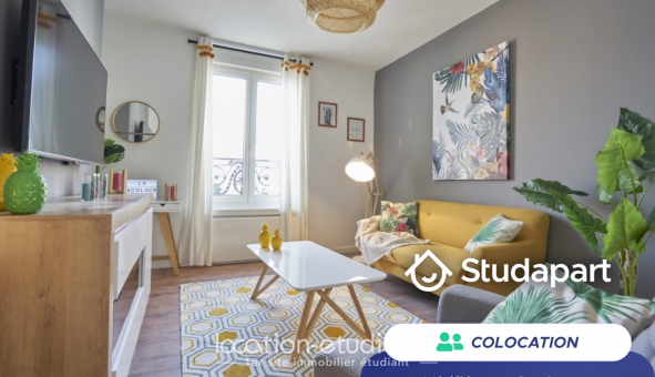 Colocation �tudiante Studio &agrave; Reims (51100)
