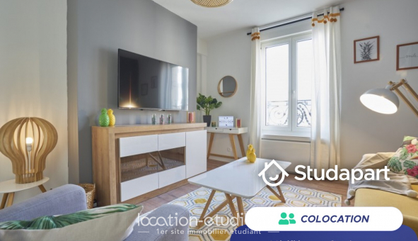 Colocation �tudiante Studio &agrave; Reims (51100)
