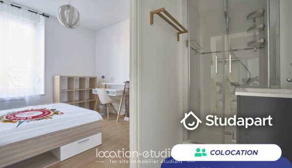 Colocation �tudiante Studio &agrave; Reims (51100)