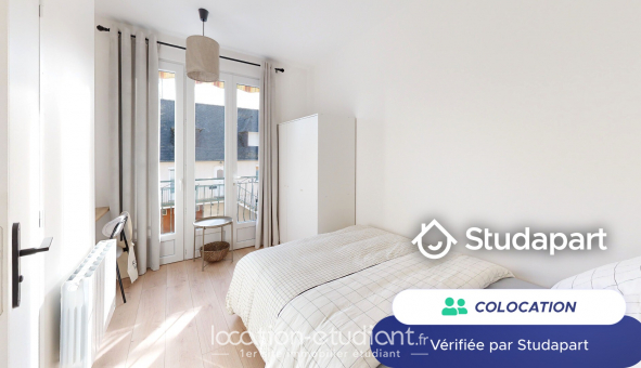 Colocation �tudiante Studio &agrave; Rennes (35000)