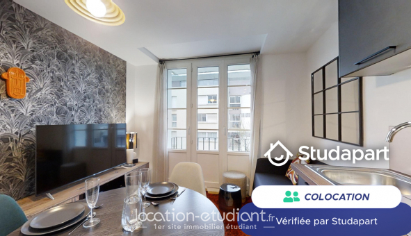 Colocation �tudiante Studio &agrave; Rennes (35000)