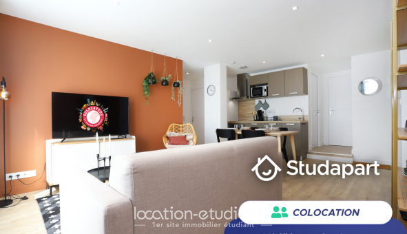 Colocation �tudiante Studio &agrave; Rennes (35000)