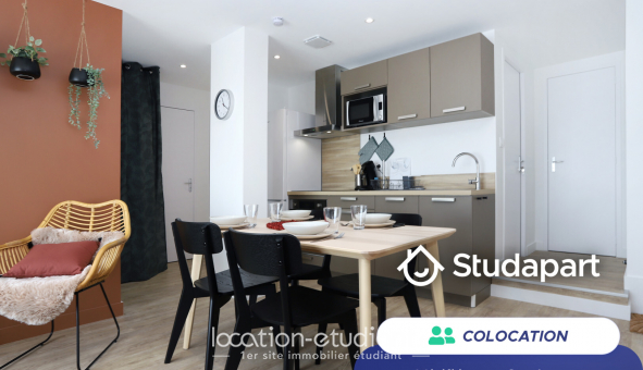 Colocation �tudiante Studio &agrave; Rennes (35000)