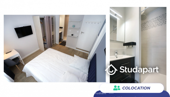 Colocation �tudiante Studio &agrave; Rennes (35000)