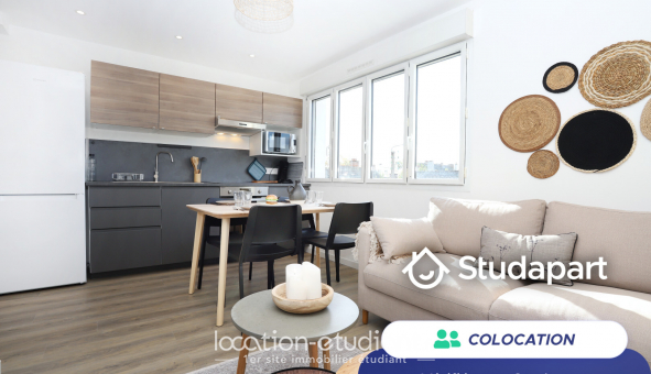 Colocation �tudiante Studio &agrave; Rennes (35000)