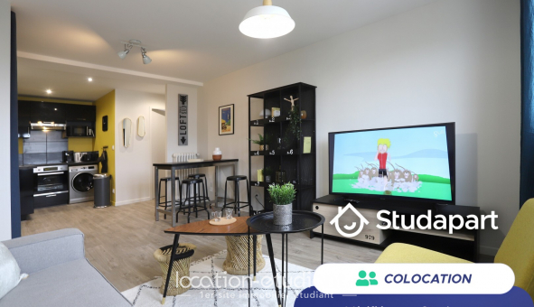 Colocation �tudiante Studio &agrave; Rennes (35000)
