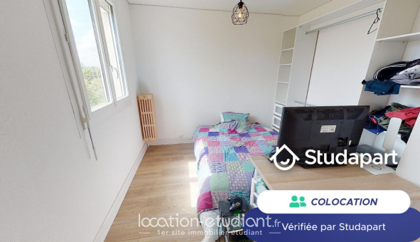 Colocation tudiante Studio à Rennes (35000)