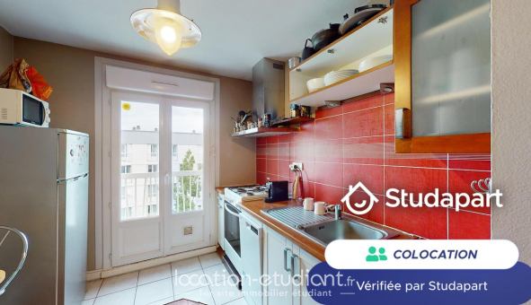 Colocation �tudiante Studio &agrave; Rennes (35000)