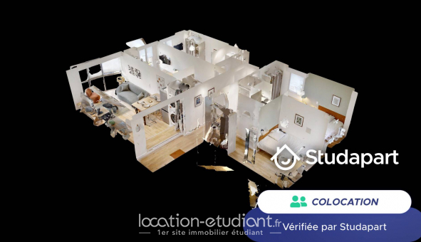 Colocation tudiante Studio à Rennes (35000)