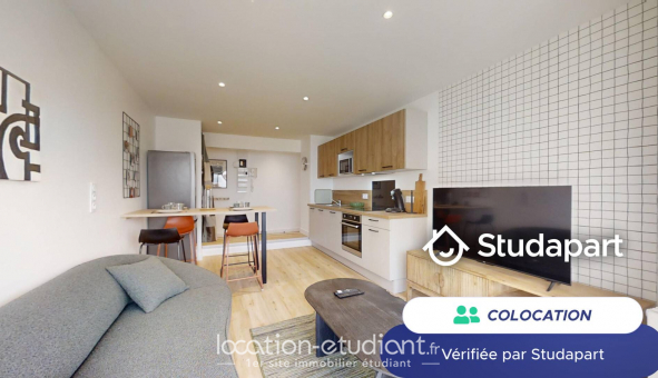 Colocation tudiante Studio à Rennes (35000)