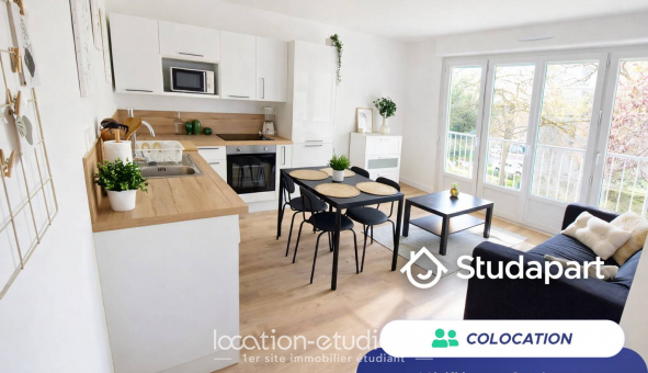 Colocation �tudiante Studio &agrave; Rennes (35000)