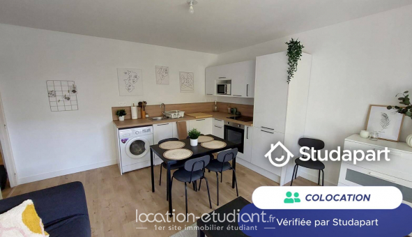 Colocation �tudiante Studio &agrave; Rennes (35000)