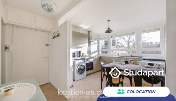Colocation étudiante T5 à Rennes (35000)