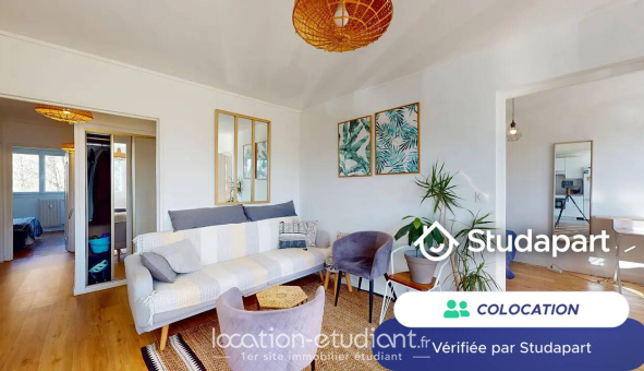 Colocation étudiante Studio &agrave; Rennes (35000)