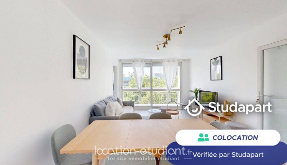 Colocation tudiante Studio à Rennes (35000)