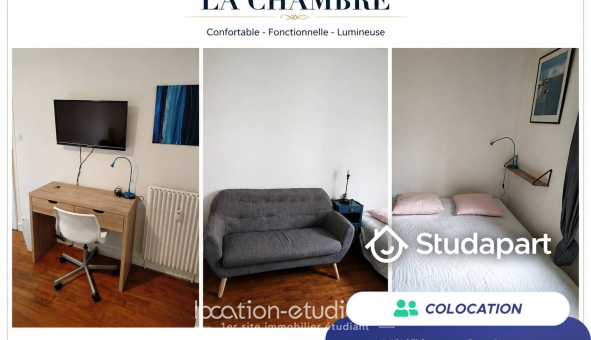 Colocation étudiante Studio &agrave; Rennes (35000)