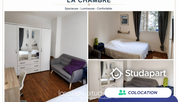 Colocation étudiante Studio &agrave; Rennes (35000)