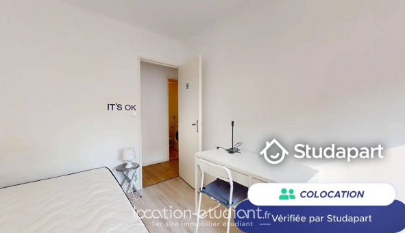 Colocation �tudiante Studio &agrave; Rennes (35000)