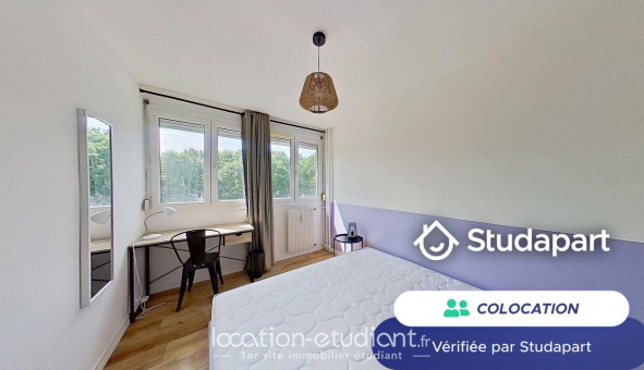 Colocation étudiante Chambre dans une colocation de 43m2