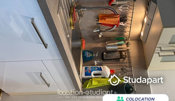Colocation étudiante Chambre dans une colocation de 8m2