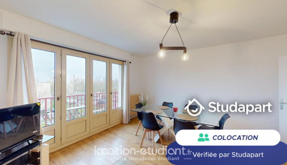 Colocation tudiante Chambre dans une colocation de 9m2