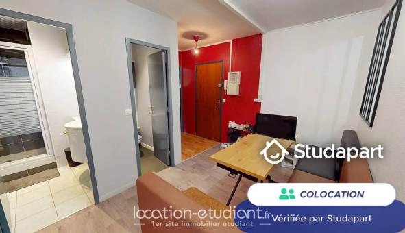 Colocation étudiante Studio &agrave; Rennes (35000)