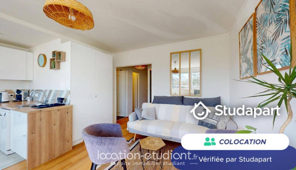 Colocation tudiante Studio à Rennes (35000)