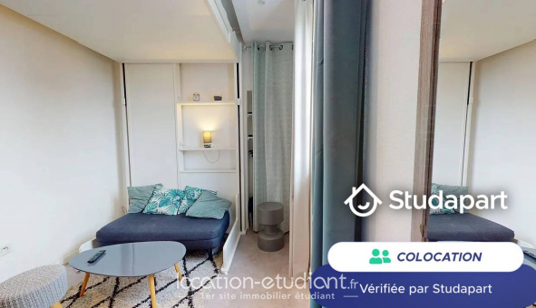 Colocation �tudiante Studio &agrave; Rennes (35000)
