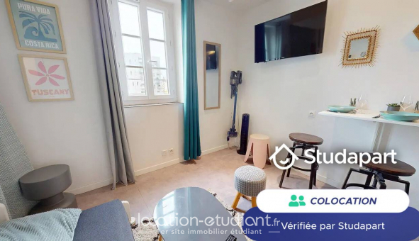 Colocation �tudiante Studio &agrave; Rennes (35000)