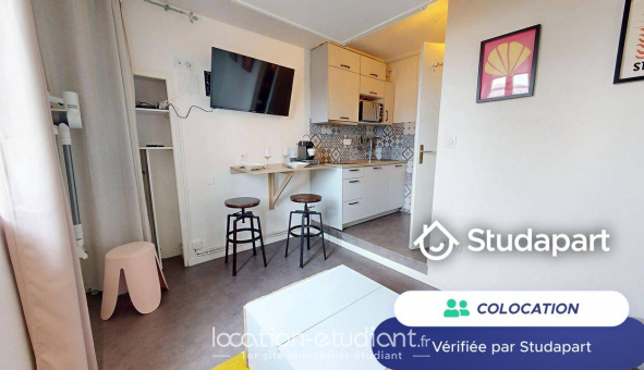 Colocation tudiante Studio à Rennes (35000)
