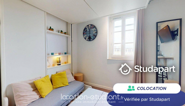 Colocation tudiante Studio à Rennes (35000)