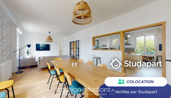 Colocation étudiante Studio à Rennes (35000)