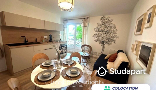 Colocation �tudiante Studio &agrave; Rennes (35000)