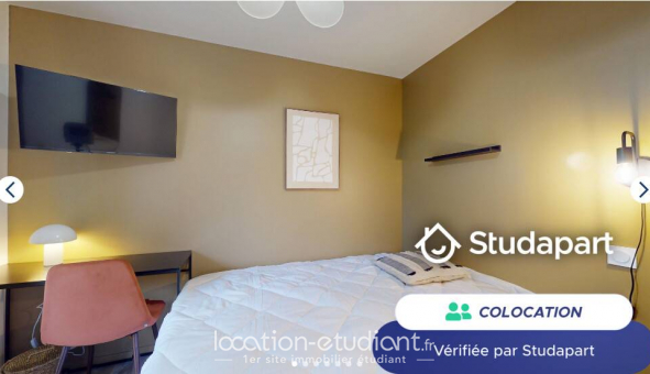 Colocation �tudiante Studio &agrave; Rennes (35000)