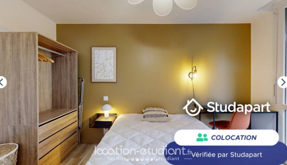 Colocation �tudiante Studio &agrave; Rennes (35000)