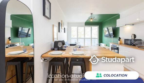 Colocation �tudiante Studio &agrave; Rennes (35000)