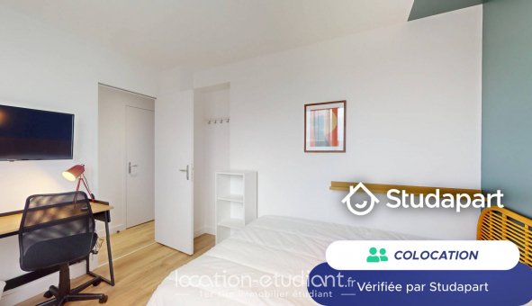 Colocation �tudiante Studio &agrave; Rennes (35000)
