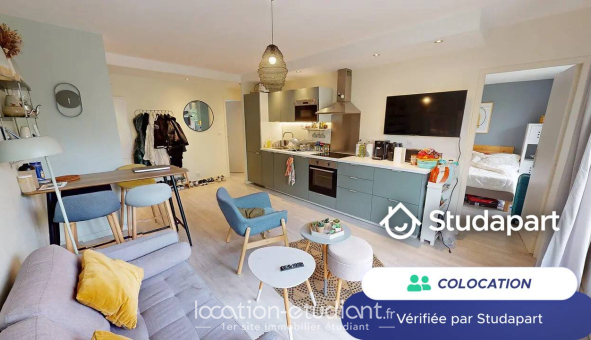 Colocation étudiante Studio &agrave; Rennes (35000)