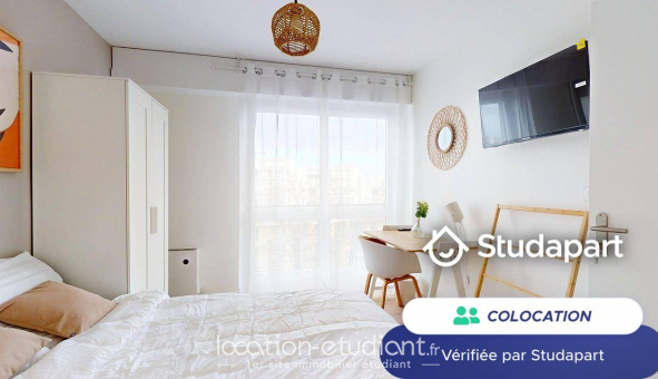 Colocation �tudiante Studio &agrave; Rennes (35000)