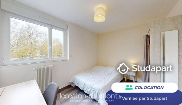 Colocation �tudiante Studio &agrave; Rennes (35000)